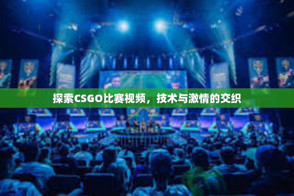 探索CSGO比赛视频，技术与激情的交织